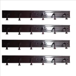 vishekhaecom Hanger_1_Rail_HBB4 Steel Dress Pack of 4 Hangers For Dress image 4