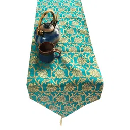 Pinkparrot 12x70 inch Jacquard silk table runner-image-86