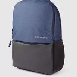 Priority Unisex Colourblocked Laptop Backpack image 2
