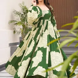 KALINI Floral Printed Maxi Dresses-picture-16