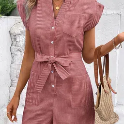 JC Mode Striped Jumpsuit image 2