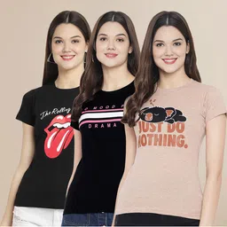 Metronaut Women Typography 3 T-shirt-picture-16