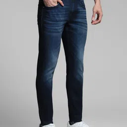 Jack & Jones Men Slim Fit Low-Rise Light Fade Stretchable Jeans image 5