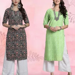 Ethnic basket Women Multi Kurtas-picture-22