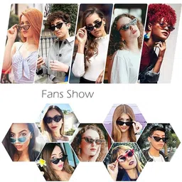 Arzonai Unisex Black Sunglasses-picture-35