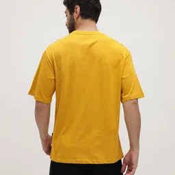 The Roadster Life Co. Printed Pure Cotton Relaxed Fit T-shirt image 2