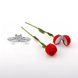 SILVERISH Cubic Zirconia Stone Studded Finger Rings-picture-22