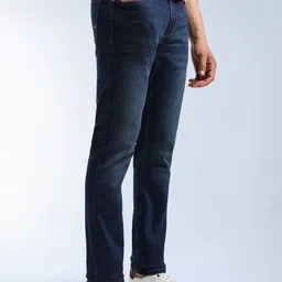 Flying Machine Men Straight Fit Mid-Rise Light Fade Stretchable Jeans image 4