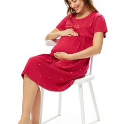 Lotik Printed Nightdress-picture-11