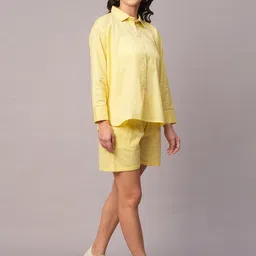 Babli Pure Cotton Shirt With Short image 3