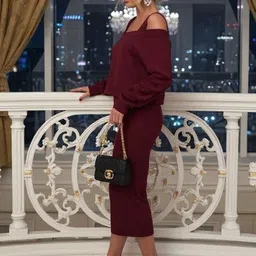 HERE&NOW Square Neck Top With Skirt image 4