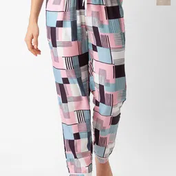 FashionRack Women Pack Of 2 Printed Lounge Pants-image-50