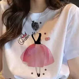 KPOP Printed Round Neck T-shirt-picture-37