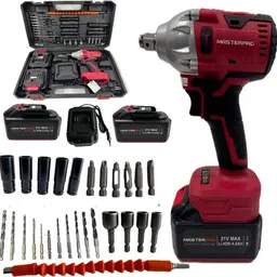 MP CL IM 4500 MP CLIM CORDLESS BRUSHLESS IMPACT WRENCH 330 NM TORQUE & 3300 RPM WITH 25 TOOLS Single Sided Box End Wrench-image-11