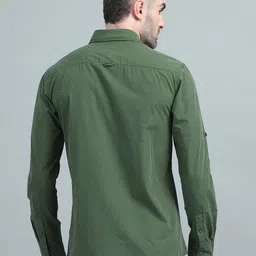 RIGS AND RAGS Men Classic Micro Checks Opaque Checked Casual Shirt image 2