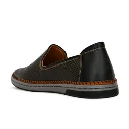 Big Boon Men Self Design Round Toe Loafer Shoes image 3