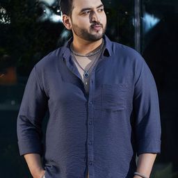 Instafab Plus Comfort Spread Collar Casual Shirt-picture-45