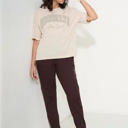 Ajile by Pantaloons Women Typography Printed 1 T-shirt image 5