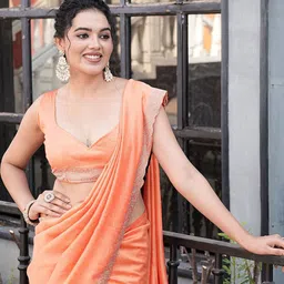 sanjana  silk SANJANA SILK Embellished Beads and Stones Saree image 2