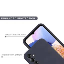 SPRIG Solid Samsung Galaxy A14 Back Case Mobile Accessories image 4