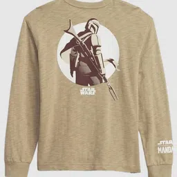 GAP Boys Star Wars Printed Crew Neck Pure Cotton T-shirt-picture-27