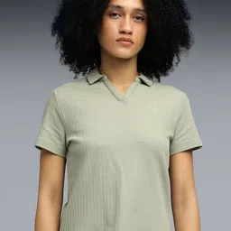 Puma Premium Essentials Women Ribbed Cotton Polo-picture-11