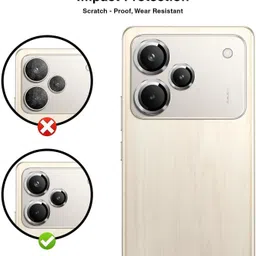 Caseline Back Camera Lens Ring Guard Protector for realme P4 5G image 3