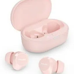 philips TAT1209PK/00In Ear Earbuds, 18H Play Time, 10mm Dynamic Drivers, ANC, IPX4 Bluetooth Headset image 1