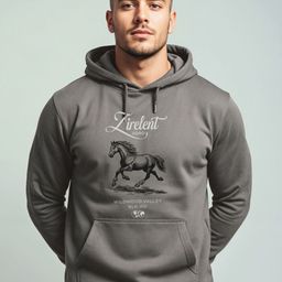 Adro Zirelent Wildwood Valley 320 GSM Fleece Printed Graphic Hoodie-picture-34