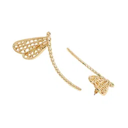 Bohey by KARATCART Contemporary Studs Earrings image 3