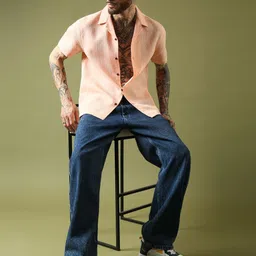 THE BEETEL HOUSE Men Relaxed Regular Fit Shirt image 2