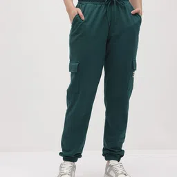 The Roadster Life Co. Women Mid-Rise Cargo-Styled Joggers image 2