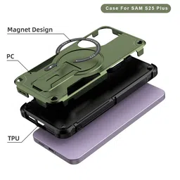 Luxury Kase Samsung Galaxy S25 Plus 5G Back Case Mobile Accessories image 3