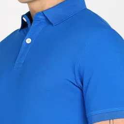 SHARKTRIBE Men Polo Collar T-shirt image 2