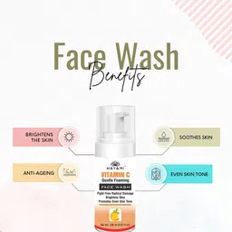 Hayami Vitamin C Gentle Foaming Face Wash- 150 ml image 3