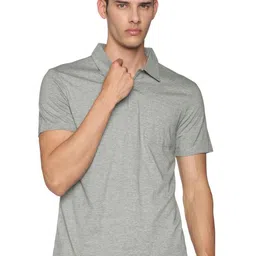 ECOLINE Clothing Men Antimicrobial Solid Polo Collar Cotton T-shirt-picture-38