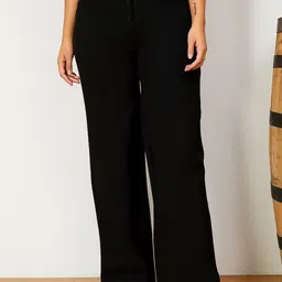 Orchid Blues Women Straight Fit High-Rise Stretchable Jeans-image-4