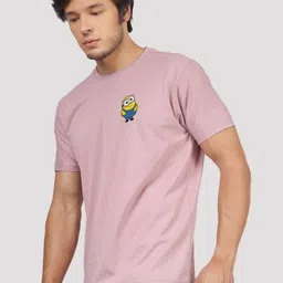 Greylongg Men Sports Printed Applique T-shirt image 3