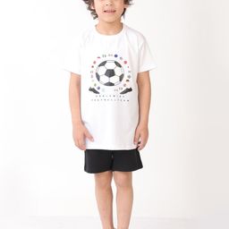 Anthrilo Boys Printed T-Shirt With Shorts-picture-9