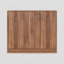 SPYDER CRAFT Brown Free StandingCabinet image 3
