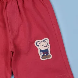 V-Mart Boys Ombre Printed Pure Cotton T-shirt With Shorts image 2