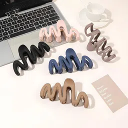 Elecsera Unisex Set of 5 Claw Clip-picture-28