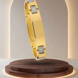 Jewelry Miguel Men Antique Gold-Plated Cuff Bracelet-picture-19