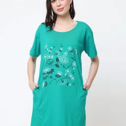 DDASPRATION Women Printed Raw Edge T-shirt-picture-34