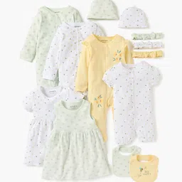 Juniors by Babyshop Girls Pack of 2 Printed Sleepsuit-picture-55