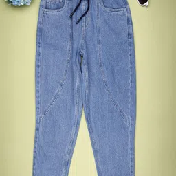 V-Mart Boys Regular Fit Mid-Rise Stretchable Jeans with Front Seam-image-94