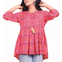 RAISHREE Women Pink Kurtas-picture-30