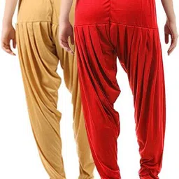 nobeka Viscose Rayon Solid Patiala image 3