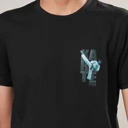 Technosport Boys Printed UPF50 Slim Fit T-shirt image 2