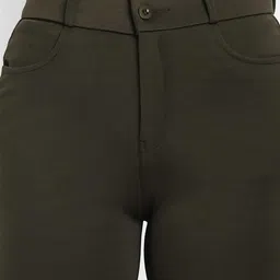 Next One Women Smart Flared High-Rise Easy Wash Trousers image 2